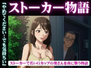 ストーカー物語|若いGカップの奥さんを夜に襲う物語 もうたまらんw