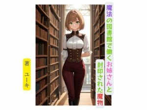 魔法の図書館で働くお姉さんと封印された魔物 イキまくるwww