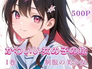 かわいい女の子の絵 1巻 制服の美少女 悶絶♥ノリノリで乱!!