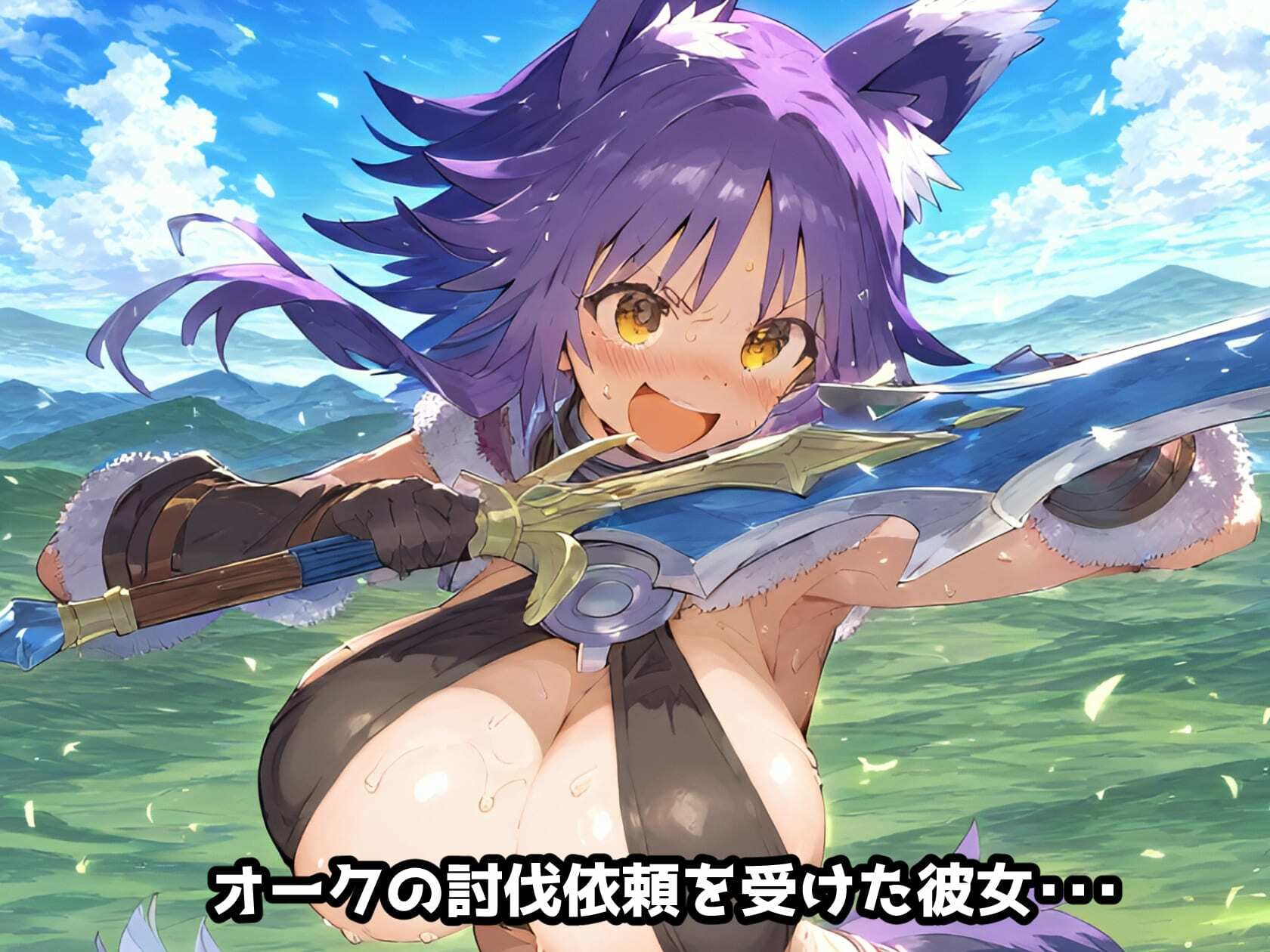 プリ〇ネR マコ〇編 オークに敗北して服従セックス・・・巨根でハメ倒され敗北アクメでアヘ顔絶頂！【CG集242枚】 エロエロSEX！！