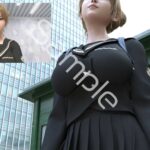 【▲100●100】生徒会長 一ノ瀬廻里・県警からの事情聴取で、自らの盗撮被害動画の確認を強いられる:Vol.R007『早朝の駅でのスカート内逆さ撮り被害(ヒョウ柄パンティ)』 エロすぎるやろ...