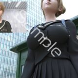 【▲100●100】生徒会長 一ノ瀬廻里・県警からの事情聴取で、自らの盗撮被害動画の確認を強いられる:Vol.R007『早朝の駅でのスカート内逆さ撮り被害（ヒョウ柄パンティ）』 エロすぎるやろ…