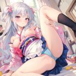 和風メイドカフェ,エトワールドゥメールにようこそ〜ゆな編世話焼きの妹に嫉妬されて絞り取られて射精管理されてしまった 今夜のオカズに!!
