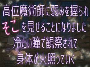 高位魔術師に弱みを握られそこを見せることになりました 冷たい瞳で観察されて身体が火照っていく もうたまらんw
