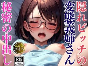 隠れビッチの変態メガネお義姉さん-秘密の生中出しFU〇K- 絶頂の渦に引き込まれる!