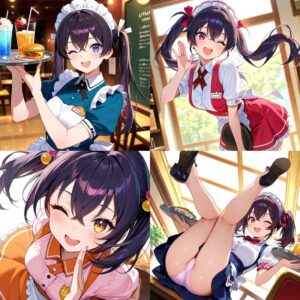 あやかちゃんのバイト姿で明るくエッチ 鬼滅www
