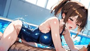濡れ肌誘惑スイム 悶絶♥ノリノリで乱!!