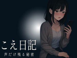 【こえ日記】ひとりきりの部屋で始まった何気ない録音が時間とともに乱れ抑え込んでいた声と理性が少しずつ剥がれていく秘密の音声 エロすぎるやろ...