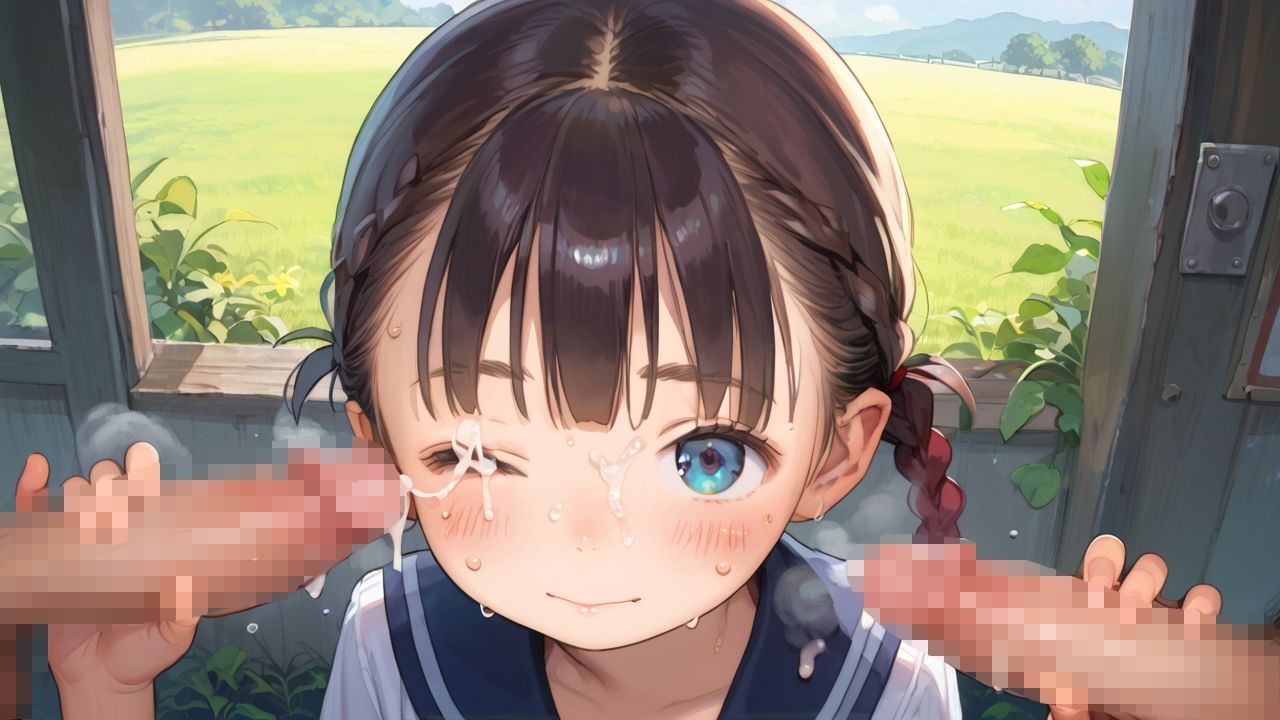 つるぺた制服美少女 その9【美少女農家でのんびり農園生活】 今夜のオカズに!!