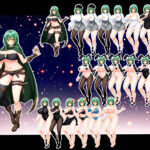 立ち絵素材集 ファンタジーキャラ こんなの射精不可避w