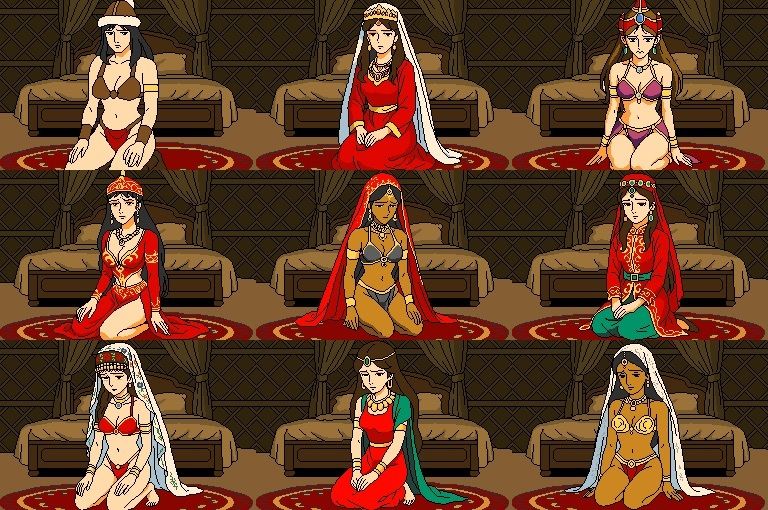 俺ジンギスカン デカチンと十人の妃たち【FANZA対応・規制強化版】 絶頂の渦に引き込まれる!
