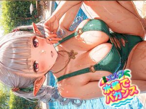 転送エルフ 水着でバカンス エロすぎるやろ...