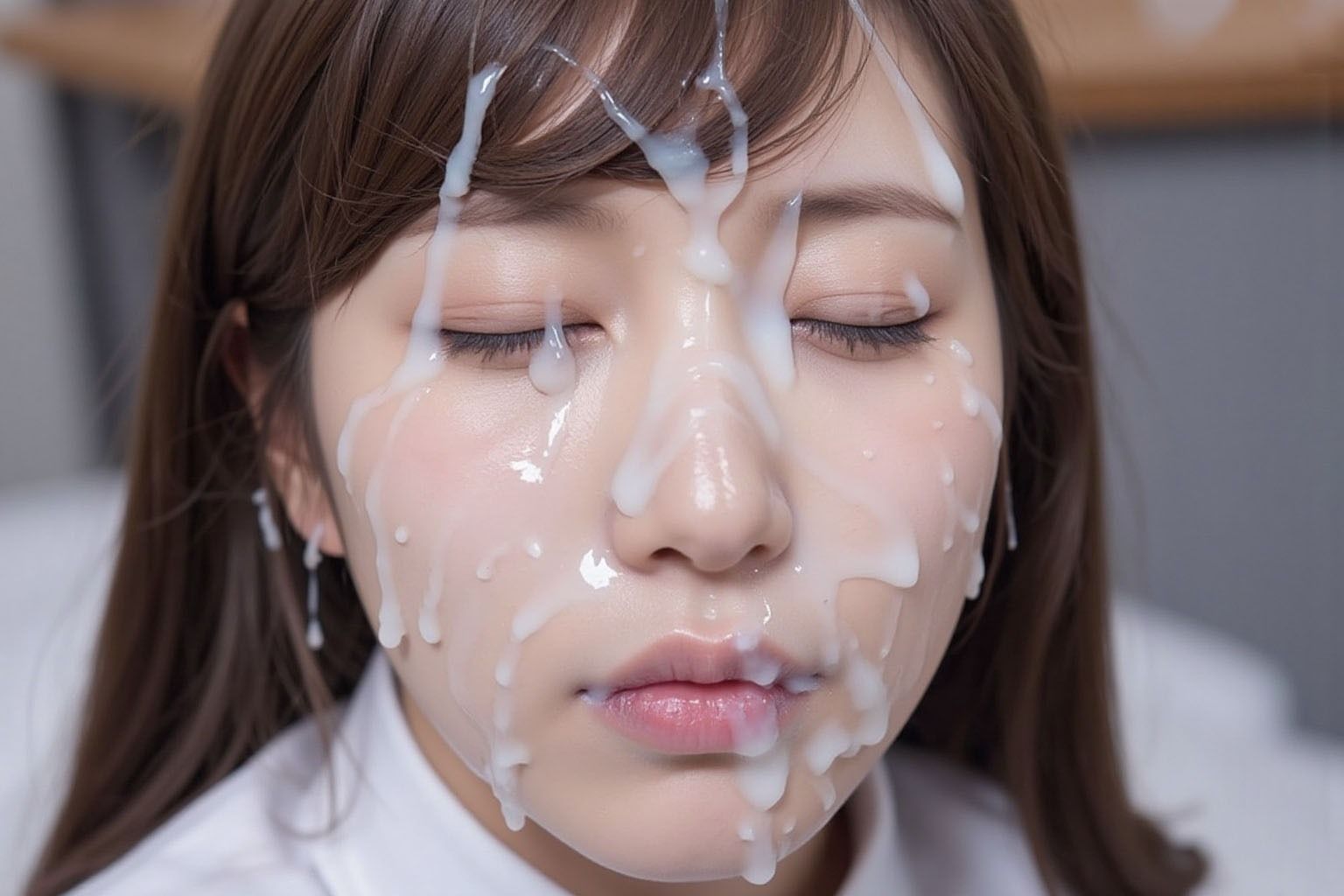 可愛いJKの顔面にひたすらザーメンぶっかけ!6 悶絶♥ノリノリで乱!!