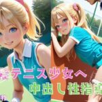 金髪テニス少女へ中出し性指導! 究極のプレイwww